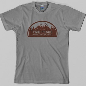 Twin Peaks Sheriff Department T Shirt david lynch, tv, police, fire walk with me, Graphic Tee, All Sizes & Colors image 5