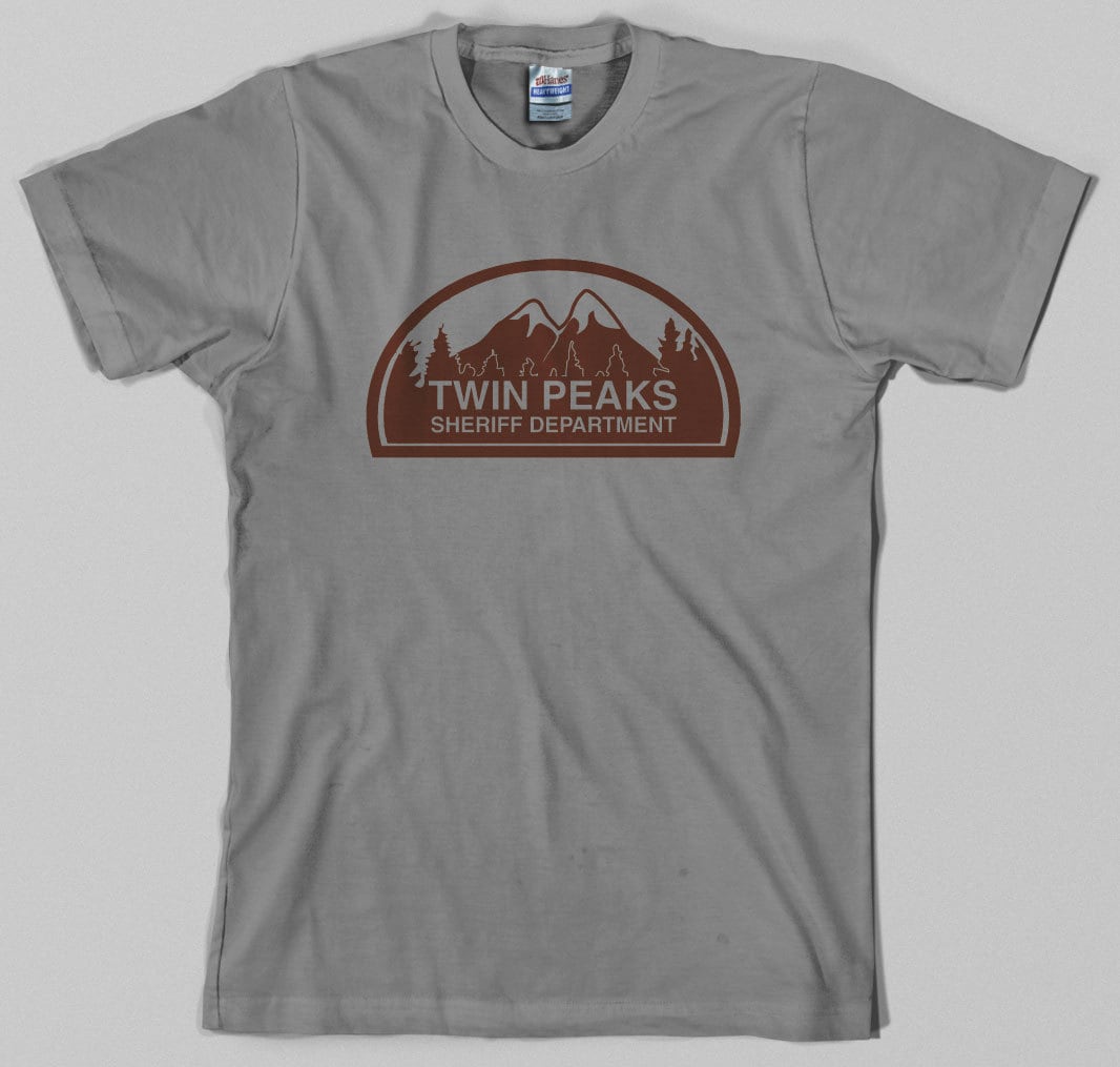 Twin Peaks Sheriff Department T Shirt David Lynch Tv - Etsy
