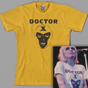 Doctor X T Shirt Debbie, Harry, Deborah, 70s, classic rock, punk, Lucha Libre Graphic Tee, All Sizes & Colors image 5