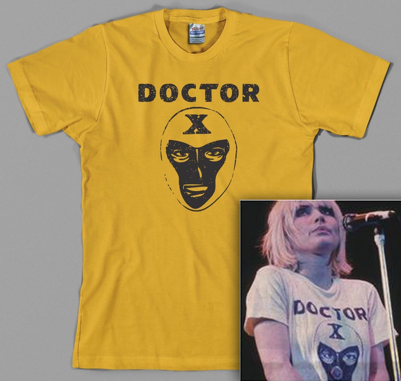 Doctor X T Shirt Debbie, Harry, Deborah, 70s, classic rock, punk, Lucha Libre Graphic Tee, All Sizes & Colors image 5