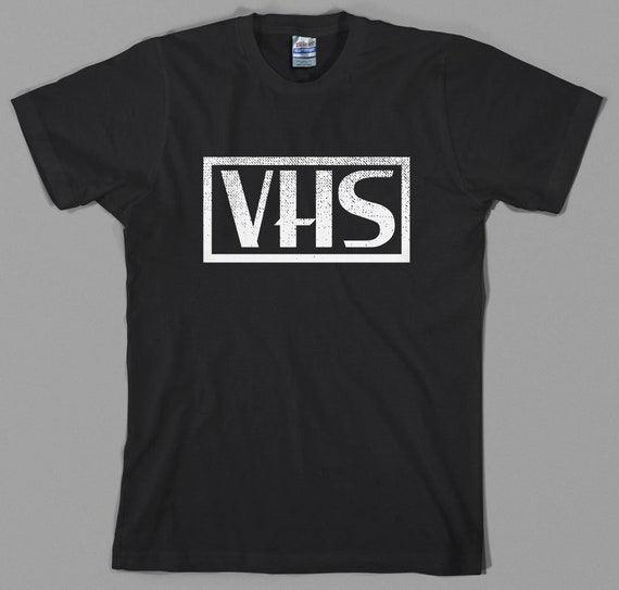 Vhs Retro Shirt - Distressed Vhs Retro Shirt - Distressed