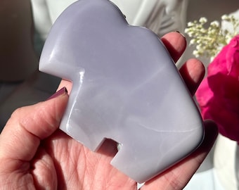 4.0” RARE Lavender Fluorite Buffalo - Utah