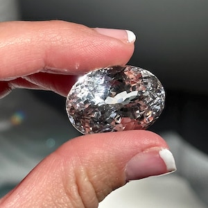 54.65ct. 1.4” Precious Top Quality Faceted Danburite Gemstone - Mexico