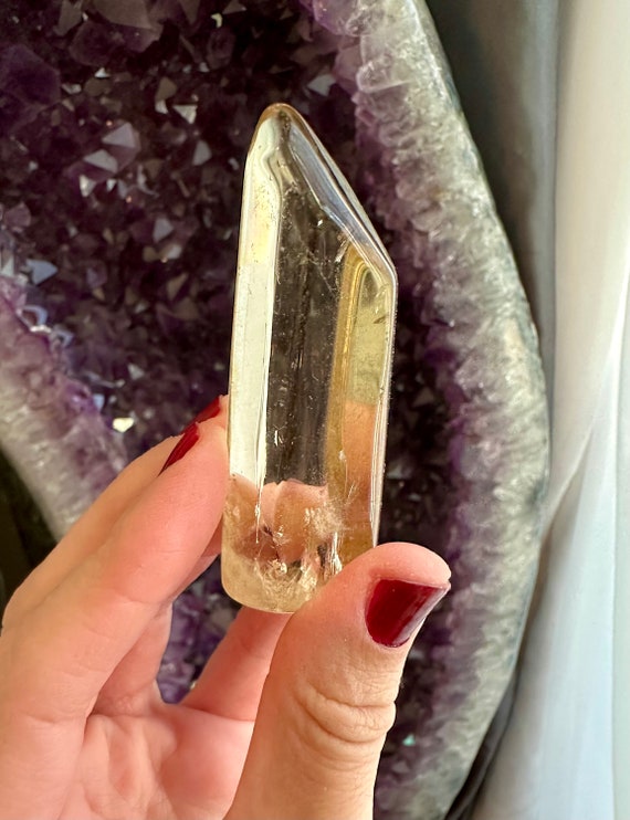 2.8” Congo Citrine Point - South Africa