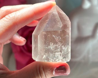 2.0” RARE Lithium Quartz Point - Brazil
