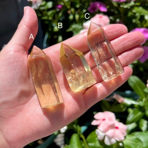 YOU CHOOSE -1 Congo Citrine Point - Africa