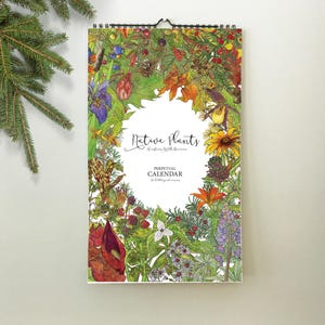 Calendario perpetuo de cumpleaños de plantas nativas