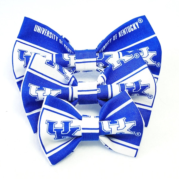 University of Kentucky Pet Bow Tie, Kentucky Wildcats Dog Bow Tie, Kentucky Wildcats Cat Bow Tie, Kentucky Bow Tie, Best In Show Bowtique