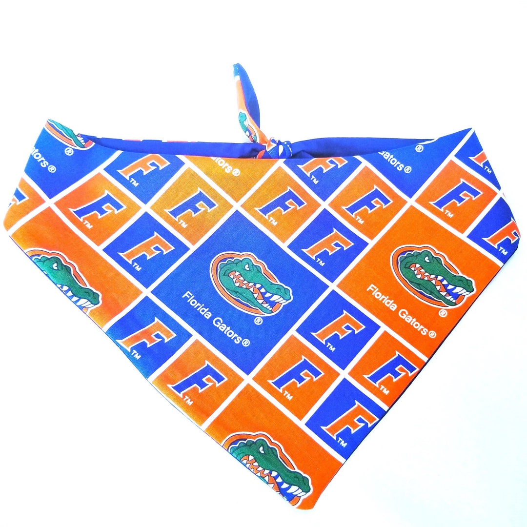 University of Florida Pet Bandana Florida Gators Dog Bandana Etsy