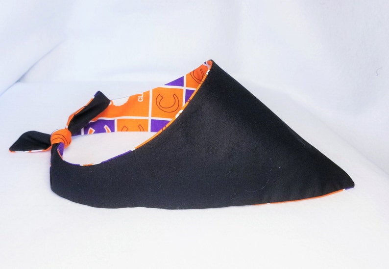 Clemson Cat Bandana Tigers Bandana Clemson University Dog Bandana College Bandana Clemson University Pet Bandana