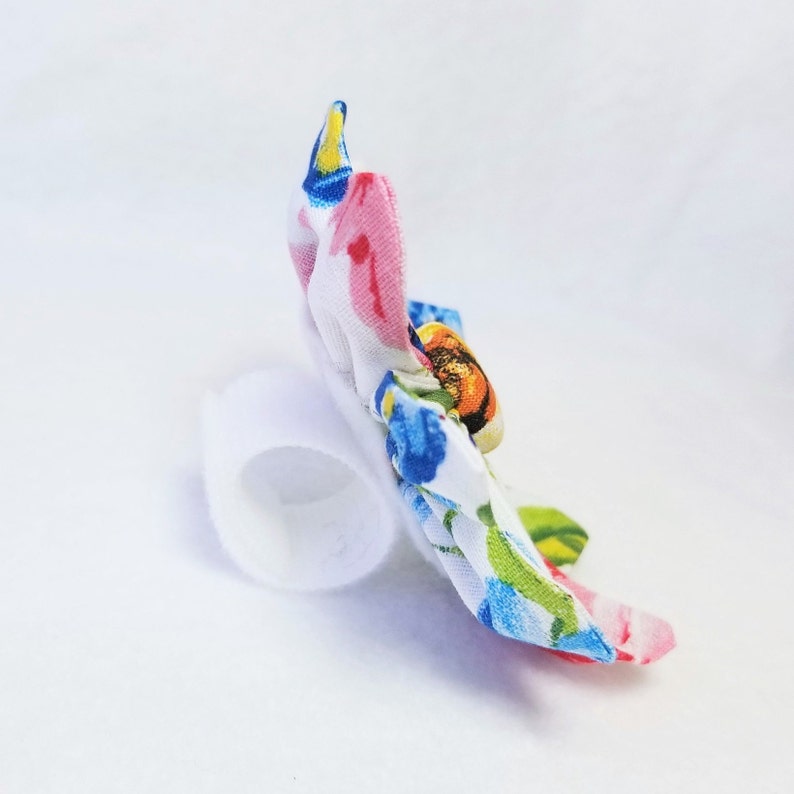 Watercolor Floral Girl Cat Bow Floral Print Flower Dog Bow Easter girl Dog Bow Girly Dog Flower Bow Watercolor Floral Girl Dog Bow