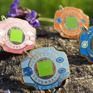 Digivice Large Hard Enamel Pin - in 4 Colors!