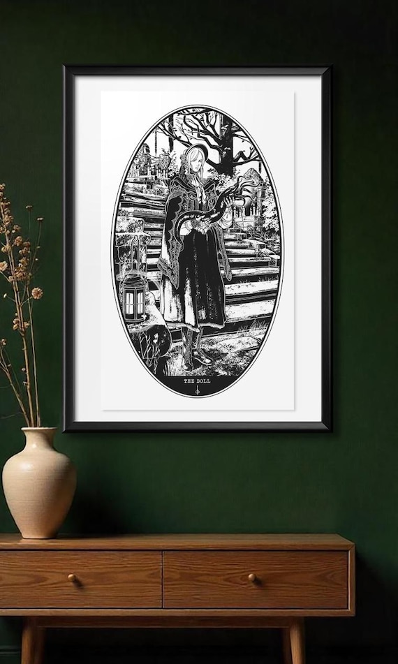The Doll and I - Bloodborne Handmade Screenprint