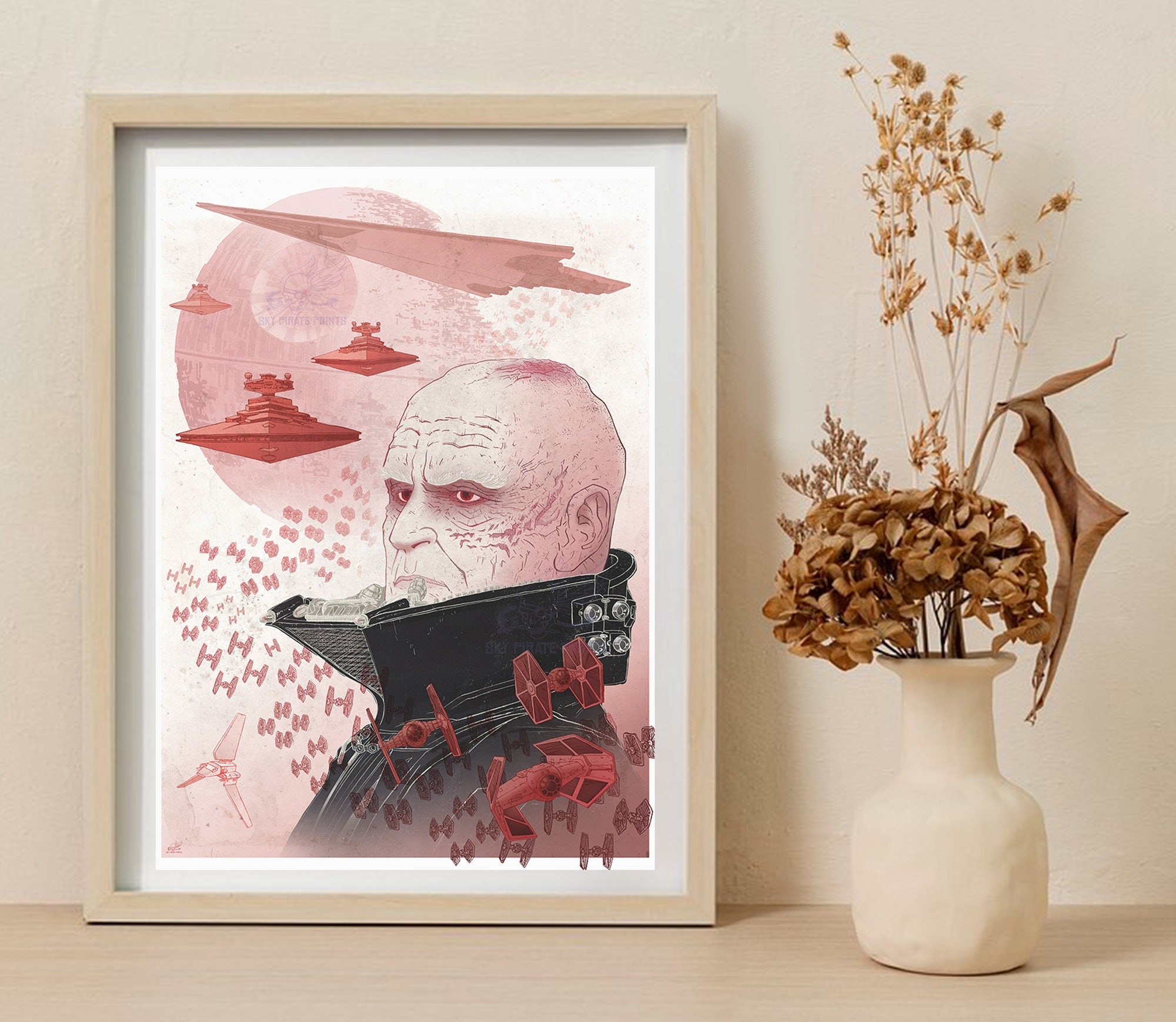 Space Daddy Print - A2/16.5x23.6" Poster