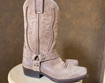 Stivaletti Cowgirl Per Bambine DREAM PAIRS - Stile Western, Mezzo Polpaccio, Con Cerniera E Suola Antiscivolo