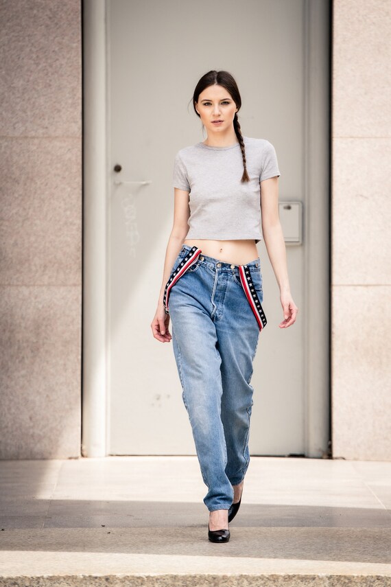 Levi's Vintage High Waist Baggy Jeans Y2K, HIgh Wa