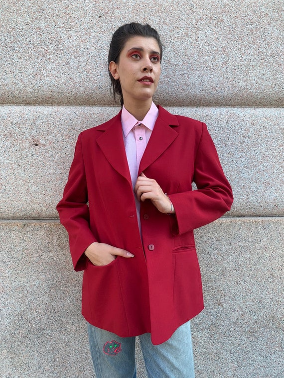 Vintage 1990's Boxy Jacket Sloutchy Blazer