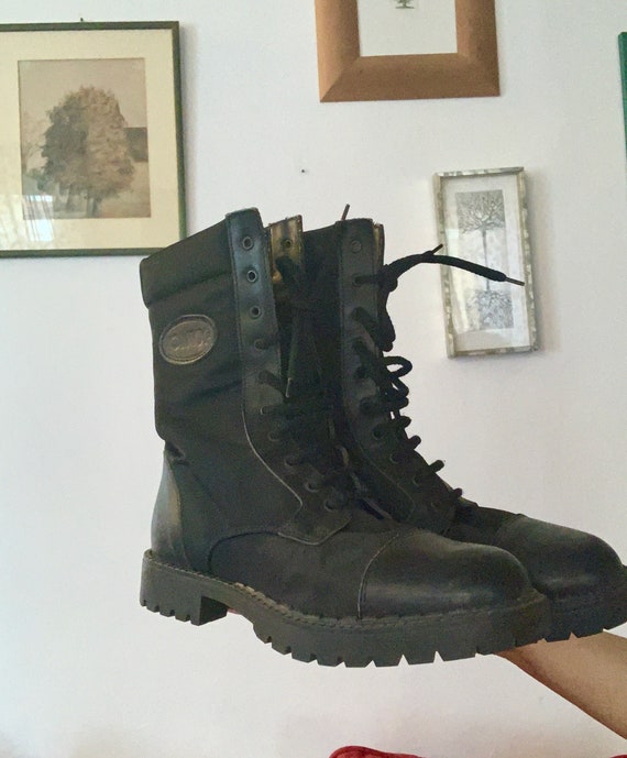 Onyx Black Chunky ankle boots, 90's Onyx Black an