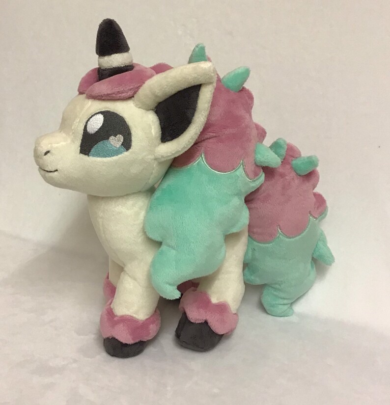 Galarian Ponyta plush MADE TO ORDER | Etsy