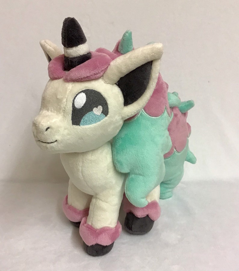 Galarian Ponyta plush MADE TO ORDER | Etsy