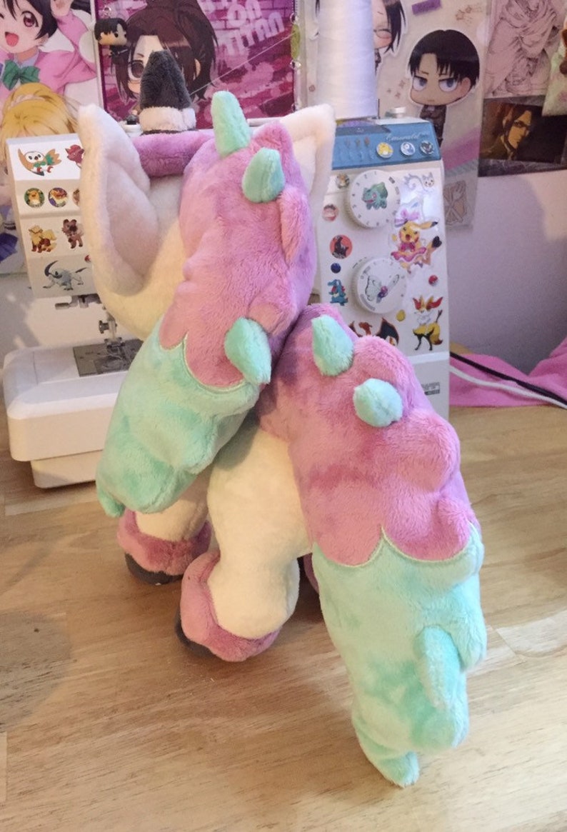 Galarian Ponyta plush MADE TO ORDER | Etsy