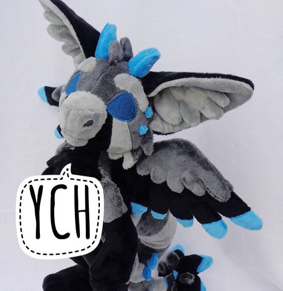 Anthro YCH Handmade Plush PLEASE READ Before Purchase Dutch Angel