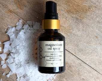 Magnesium Spray, Dead sea, magnesium chloride, SO many uses!