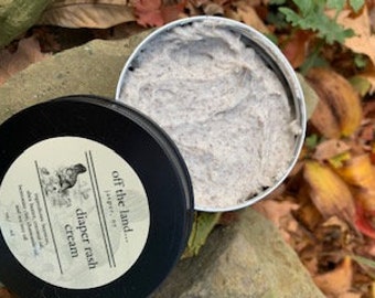Diaper  Cream, Baby Butt Ointment, all nat,Bentonite Clay, chamomile, tea tree, Soothing bum, Best creme, , Bum