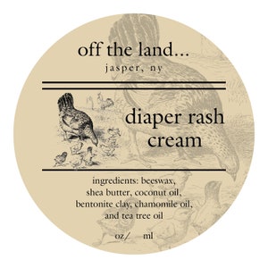 Diaper  Cream, Baby Butt Ointment, all nat,Bentonite Clay, chamomile, tea tree, Soothing bum, Best creme, , Bum