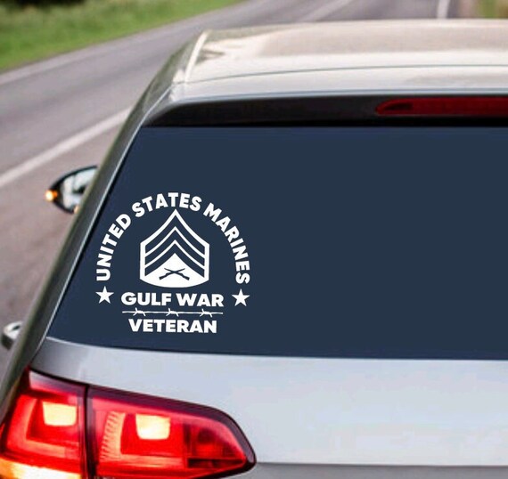 Gulf War Veteran Sticker for Sale by MilitaryCandA