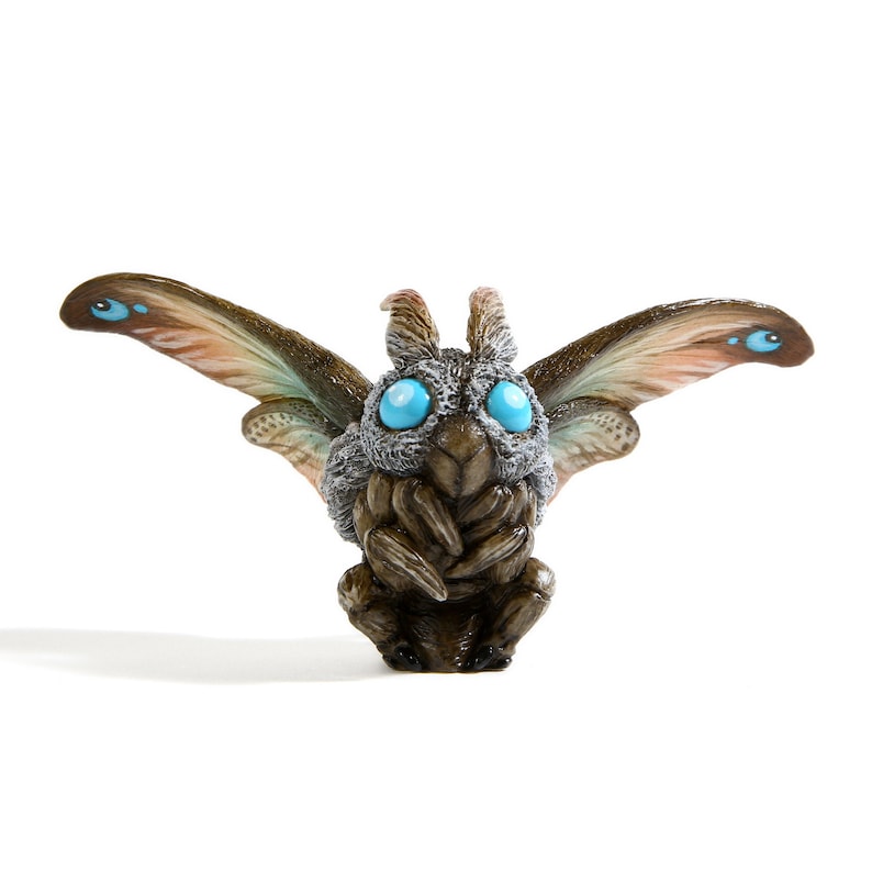 Baby Mathra Mothra Baby Resin Sculpture 2,36