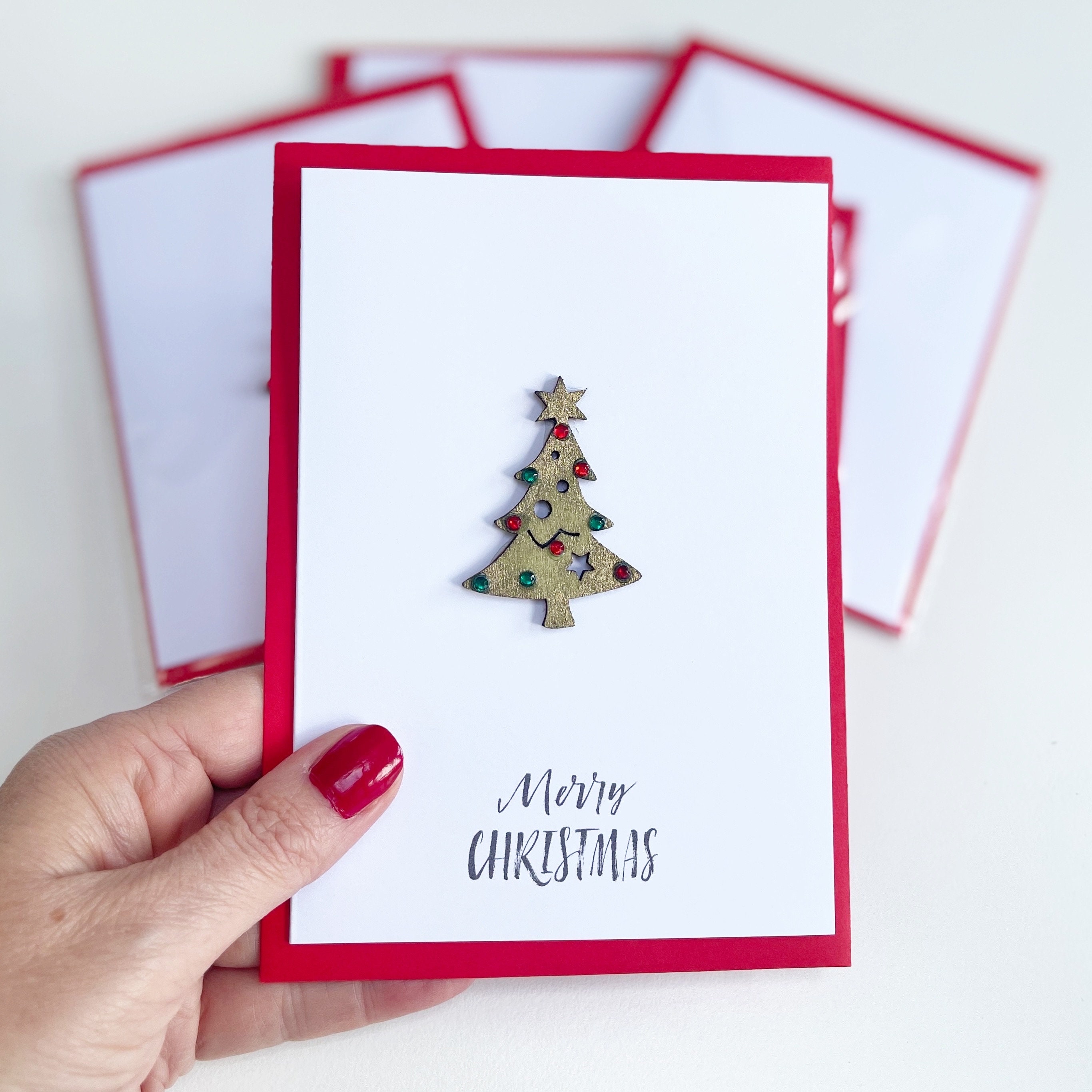 Packung mit 2, 5 oder 10 handgefertigten Weihnachtskarten, Luxuskarten,  Weihnachtskartenset, handgefertigte Weihnachtskarten, verzierte  Weihnachtskarten - Etsy Österreich, image size:2731x2731