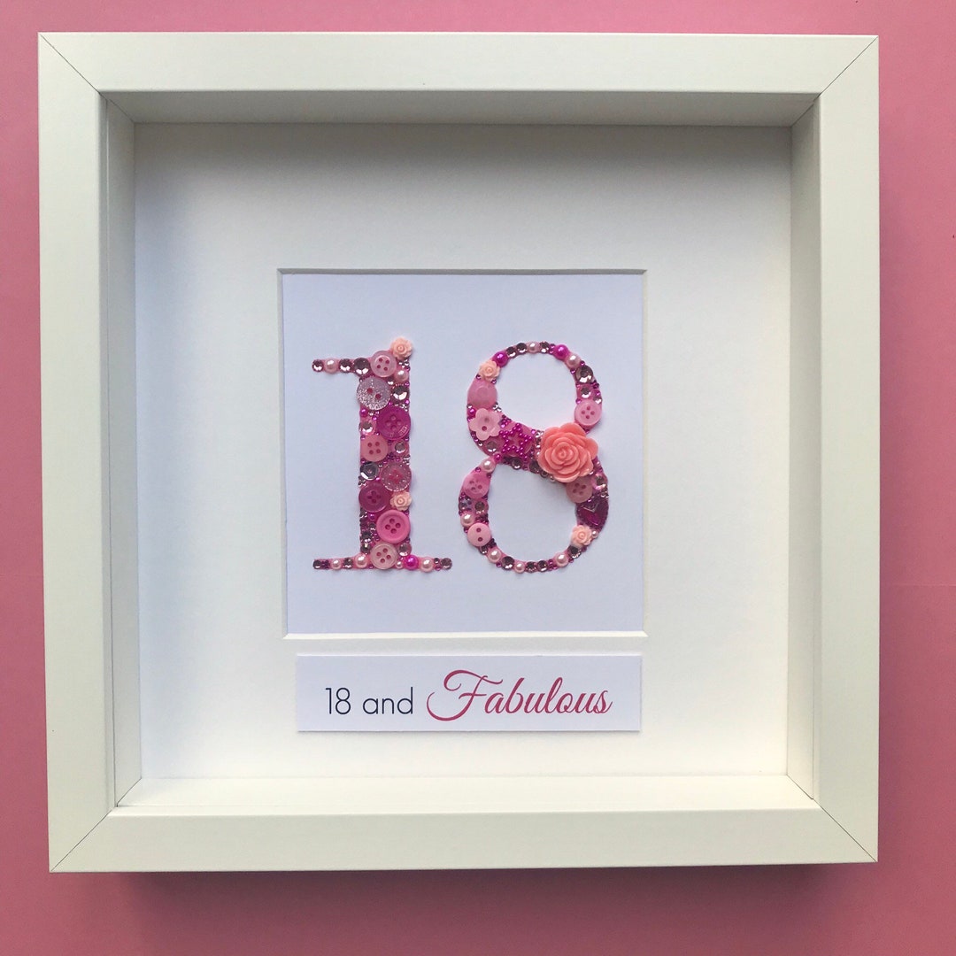 Personalised Number Gift for a Special Birthday 30 and - Etsy
