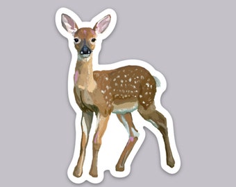 Weatherproof Vinyl Deer Sticker