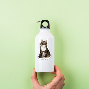 Tabby Cat Sticker Bild 3