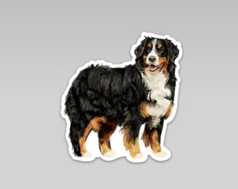 Bernese Mountain Dog Weatherproof Vinyl Sticker