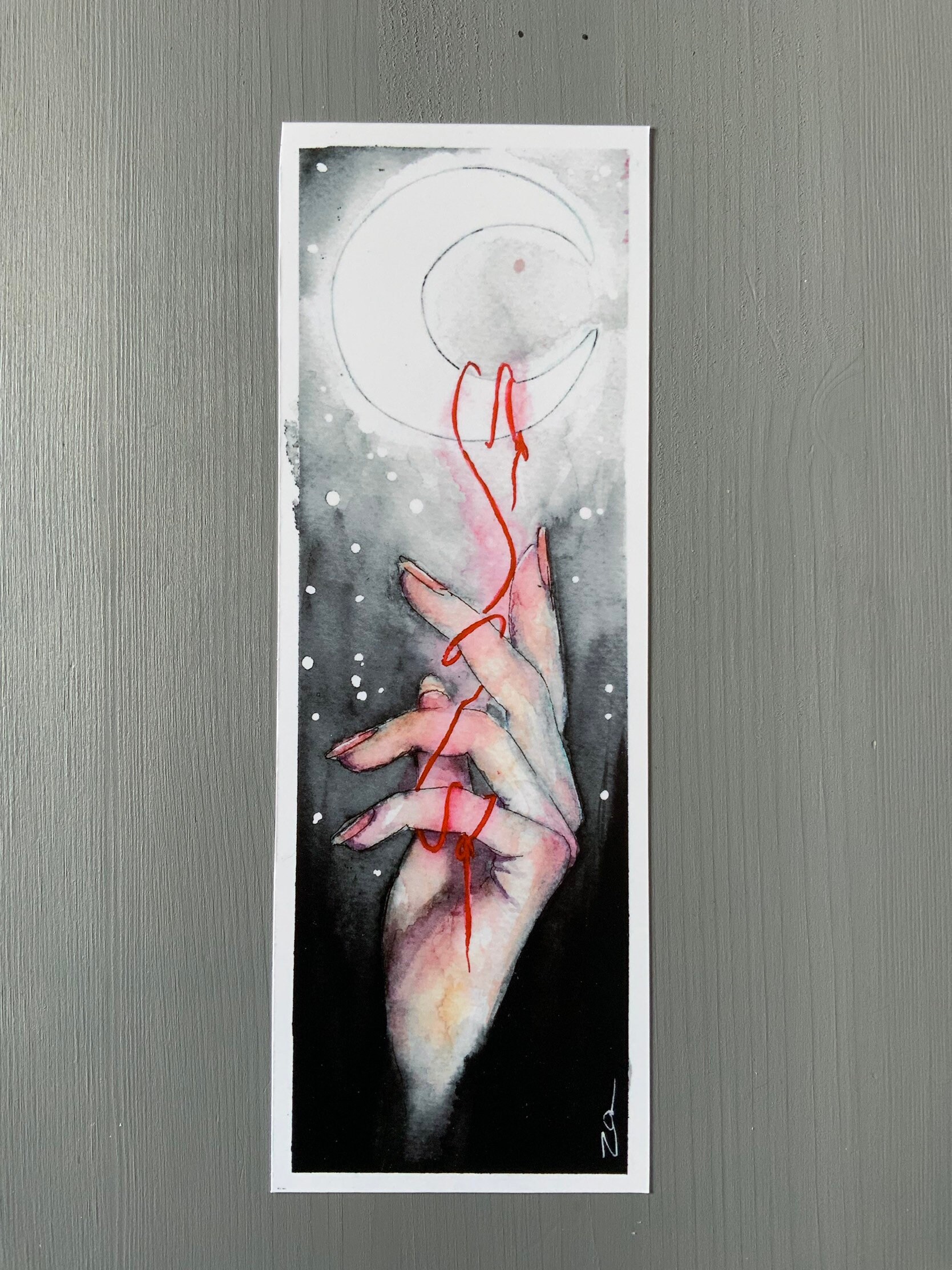 Prints of the Red String of Fate series | Etsy
