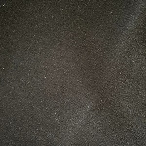 100% Pure Raw Silk Noil - Black