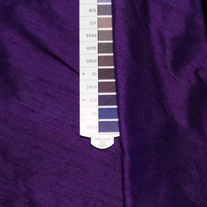 Dupioni 100 % pura seda - violeta