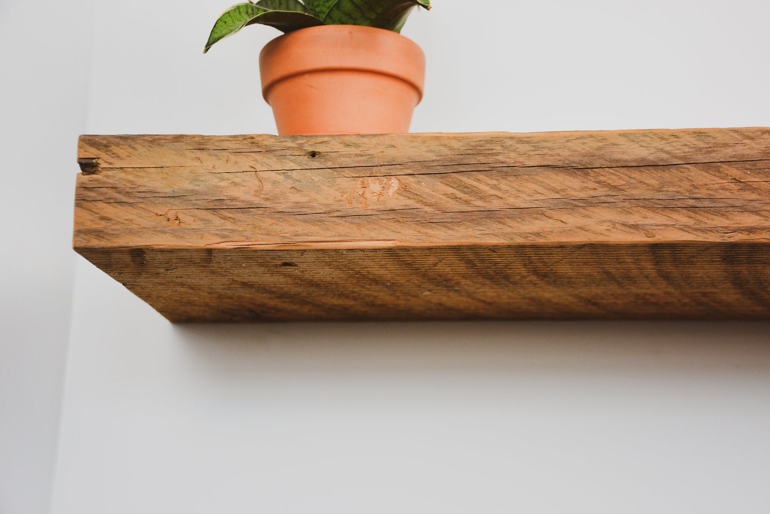 Reclaimed Doug Fir Floating shelf Etsy