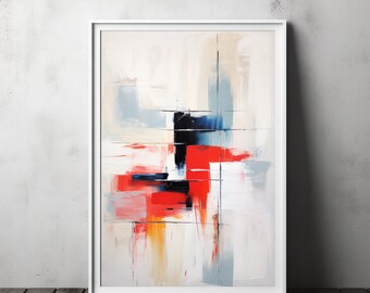 Instant Color Pop - Abstract Digital Download - Modern Art Print for Vibrant Home Decor