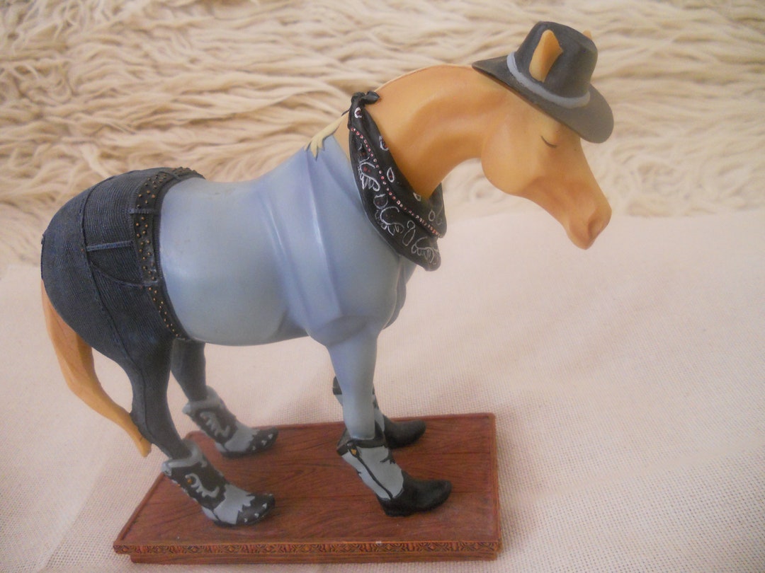 The Trail of Painted Ponies Boot Scootin' Horsey 2E Retired Pony