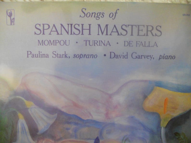 Songs of Spanish Masters. Mompou Turina De Falla. Paulina image 0