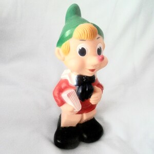 Rubber Toy Pinocchio - Etsy
