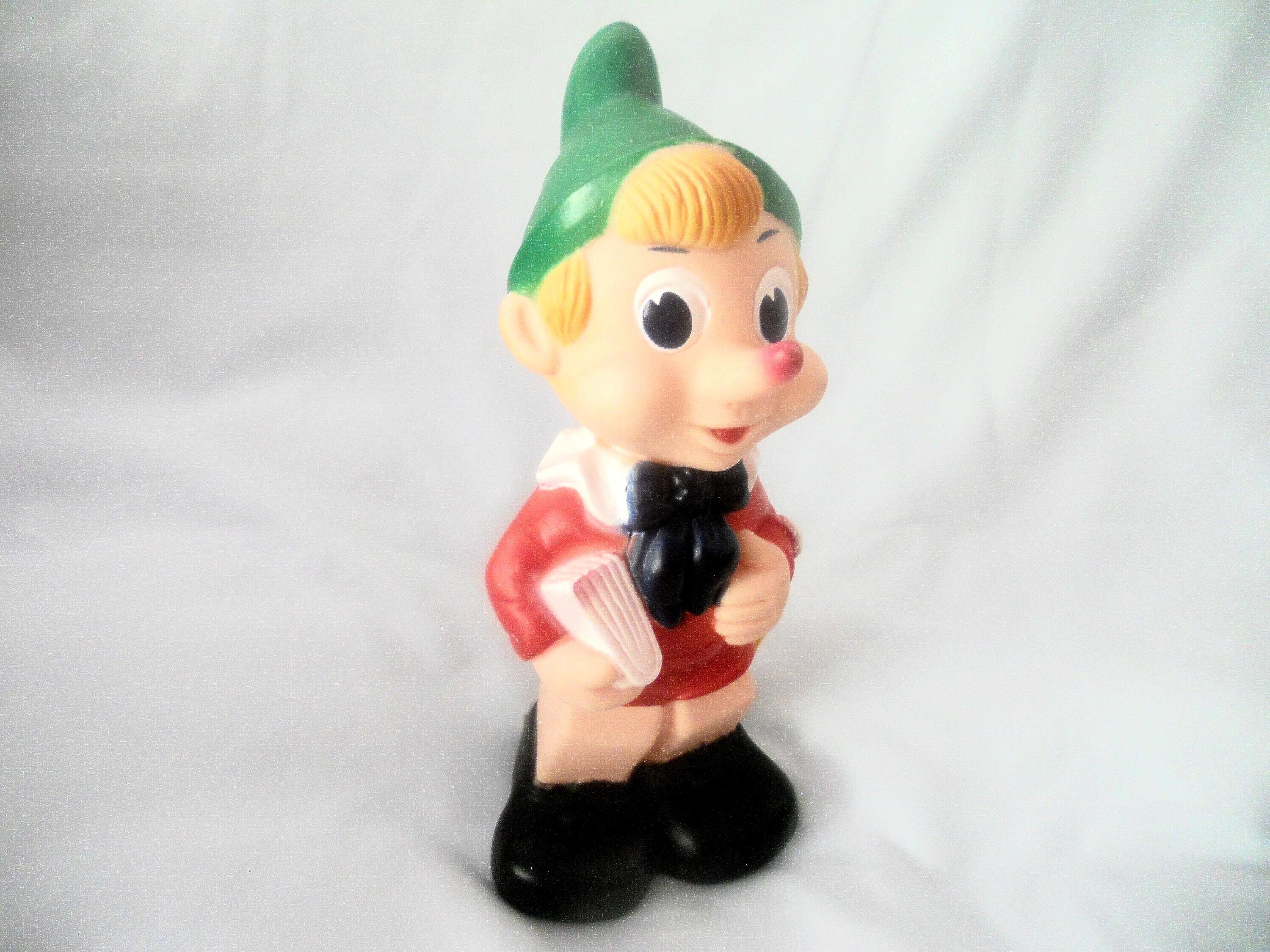 Pinocchio Rubber Toy - Etsy