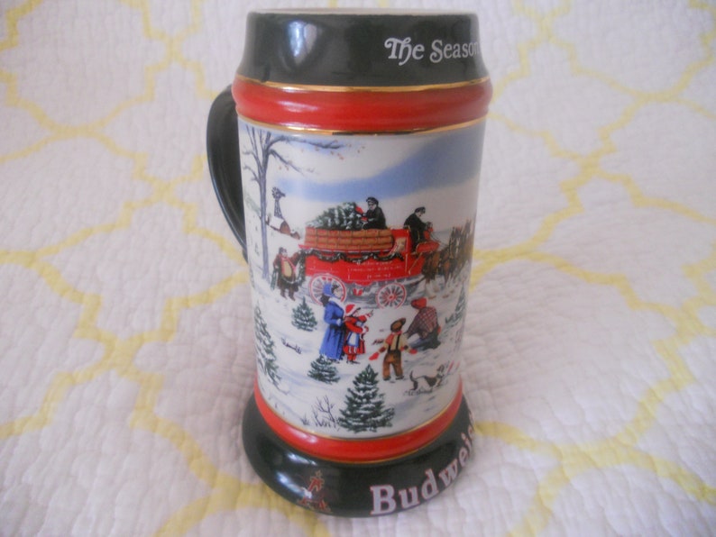 Budweiser Holiday Stein The Season's Best image 0