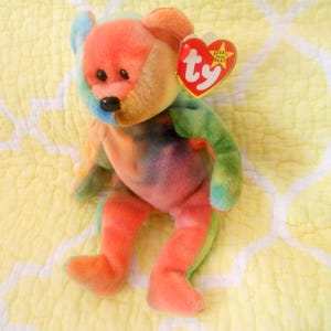 Ty Beanie Baby Garcia 1995 -1993  w/ Errors Rare Find.Collectible Beanie.