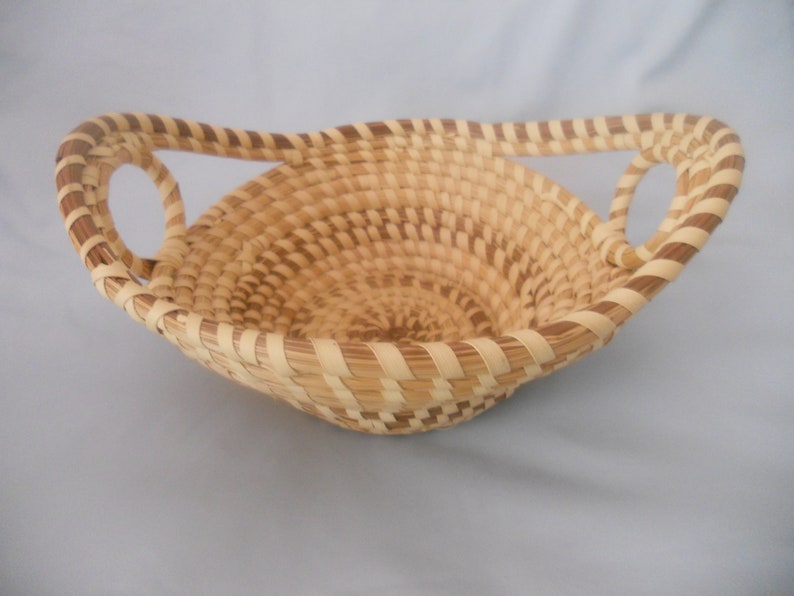 Vintage Hand Woven Wicker Basket. African Art. Wall Decor. image 0