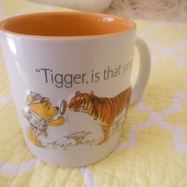 Tiger, is that you? Original Disney Mug. Winnie The Pooh Cup. Ceramic Coffee Mug.