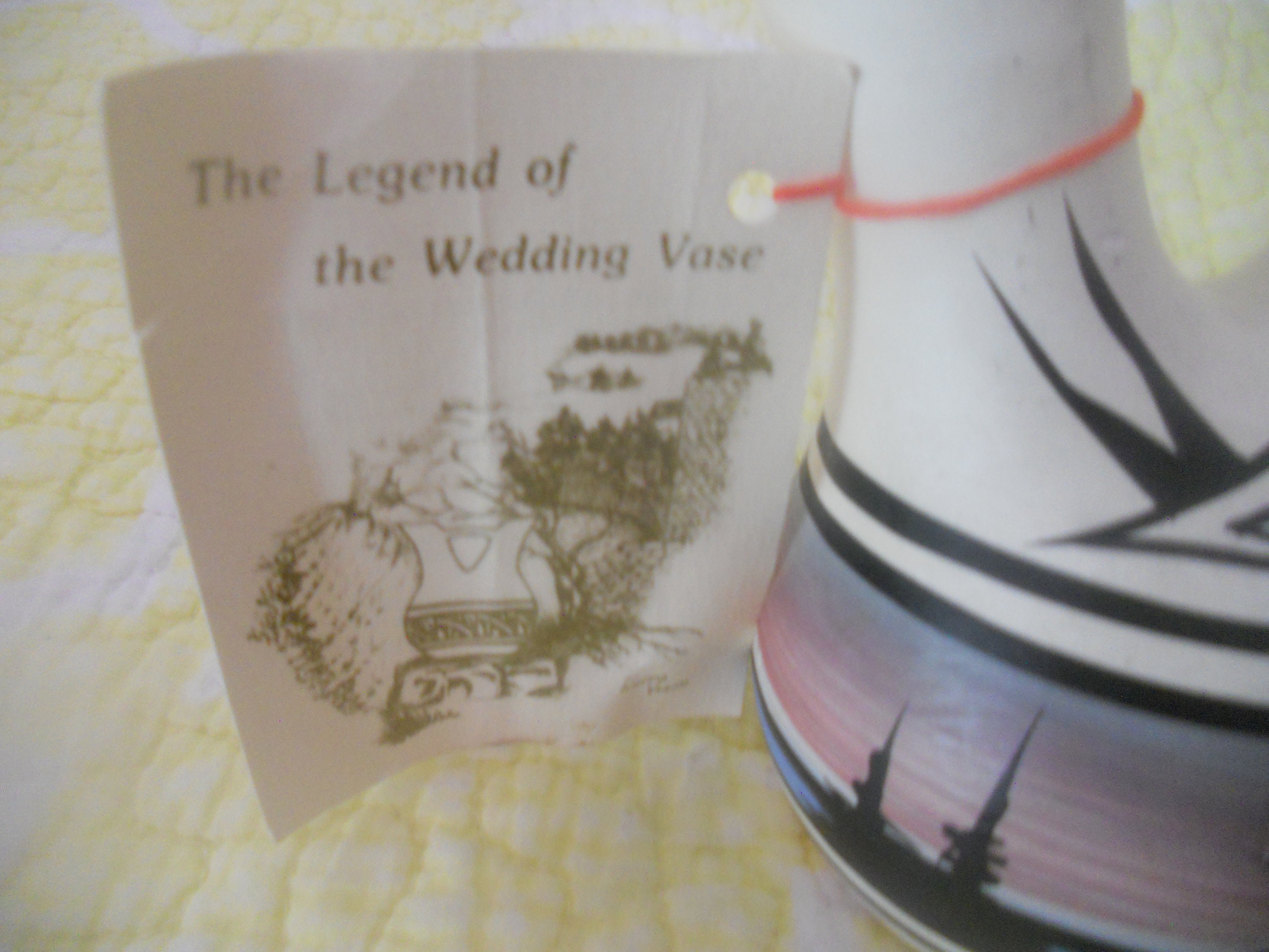 Native American Wedding Vase. Signed by the Author Navajo Etsy